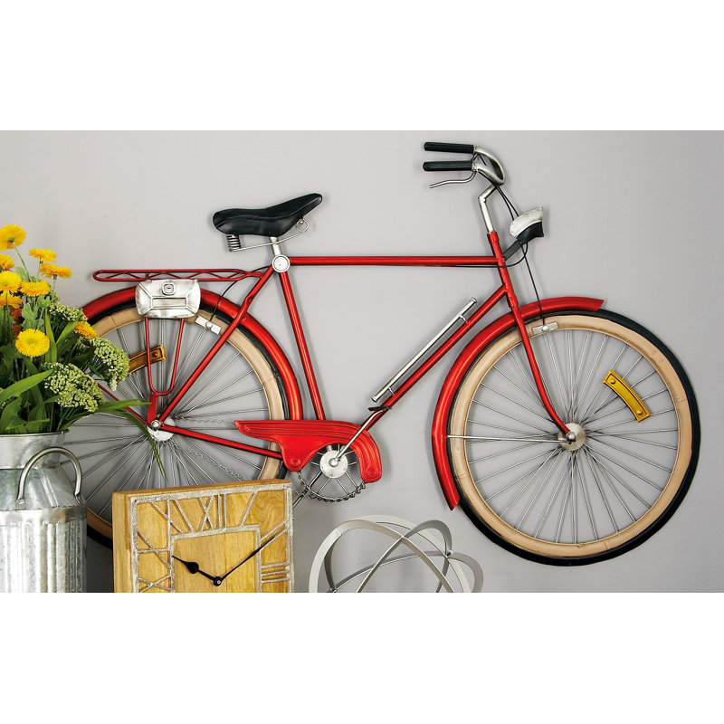Metal Bicycle Wall Décor & Reviews Birch Lane